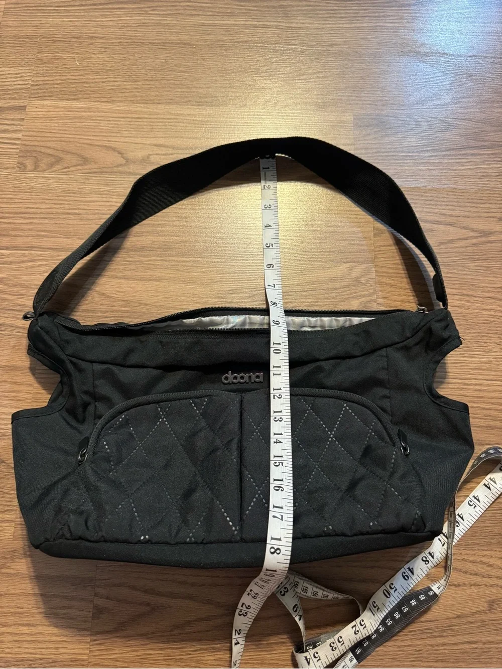 Doona Quilted Black Essentials Bag READ DESCRIPTION